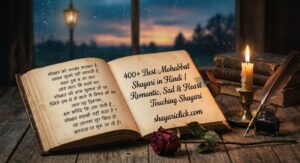 400+ Best Mohabbat Shayari in Hindi | Romantic, Sad & Heart Touching Shayari