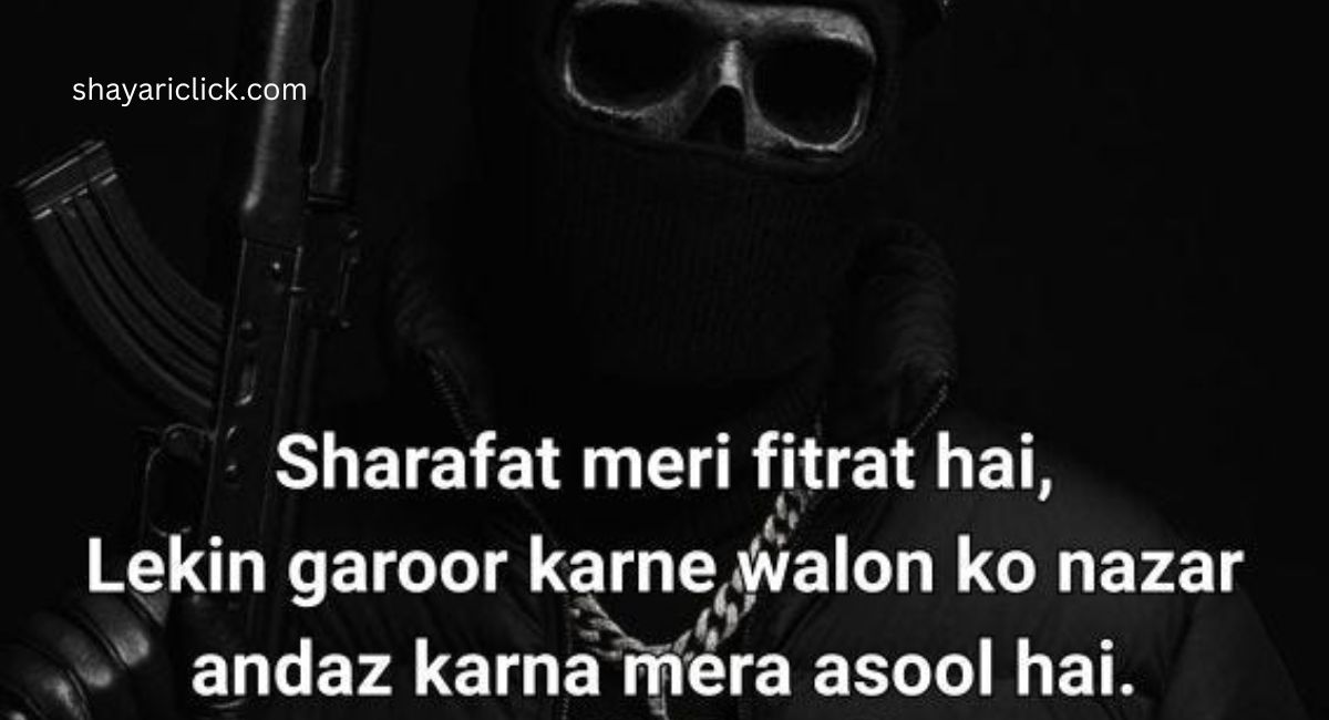 Best 100+ Gangster Shayari | गैंगस्टर शायरी (2026 Collection)