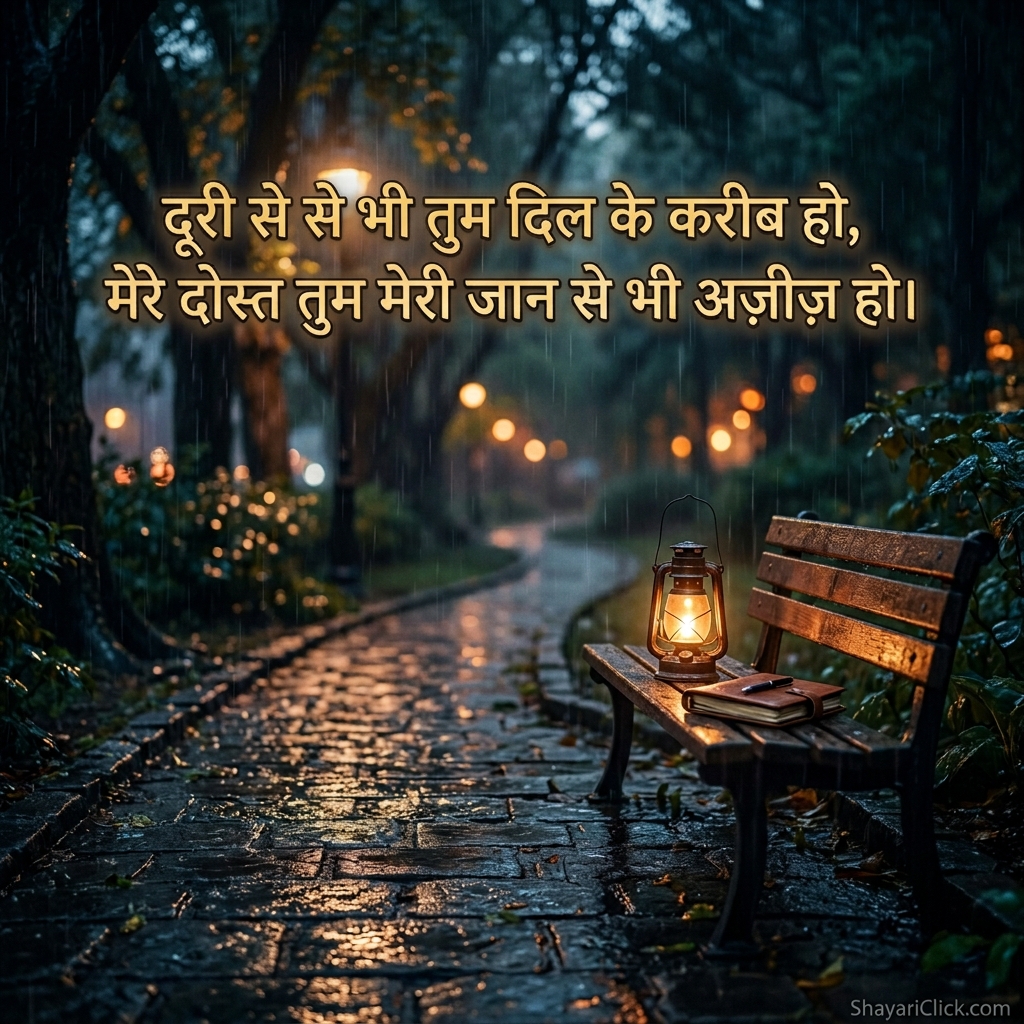 Best Friend Shayari in Urdu (दोस्तों पर उर्दू शायरी)