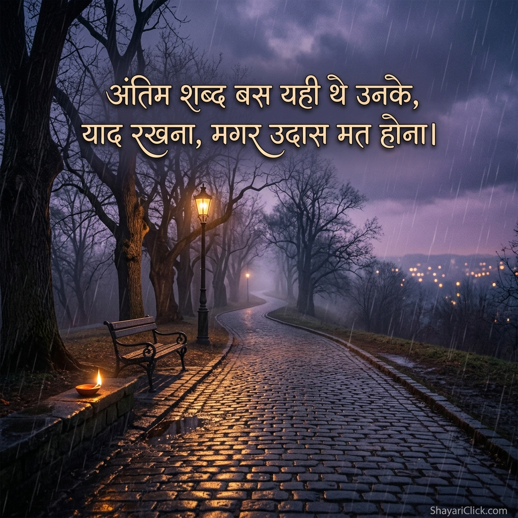 Final Words (अंतिम शब्द)