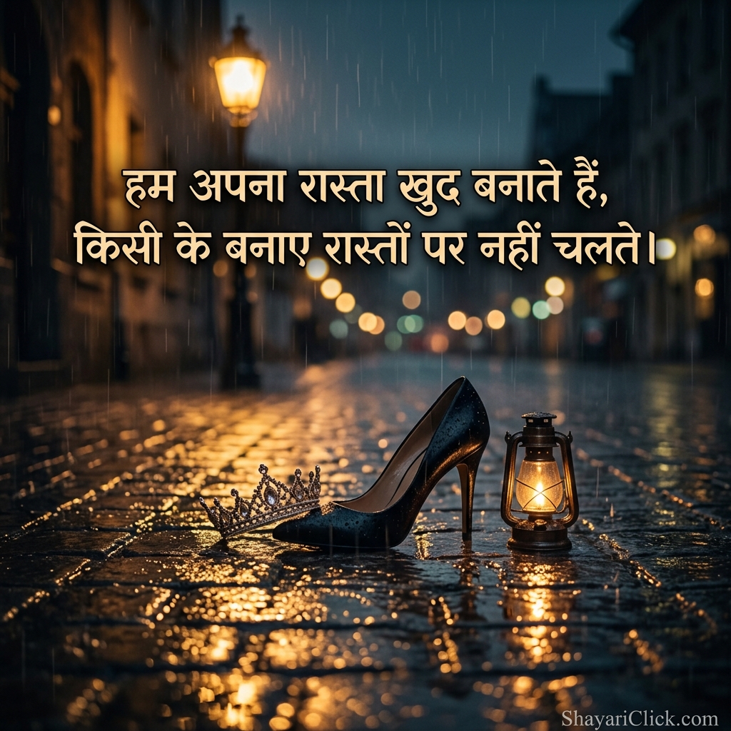 Girls Attitude Shayari in Hindi 👑🔥