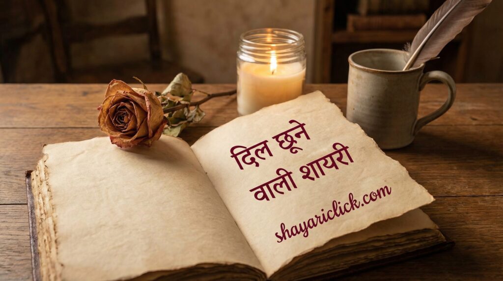 Heart Touching Romantic Shayari (दिल छूने वाली शायरी)