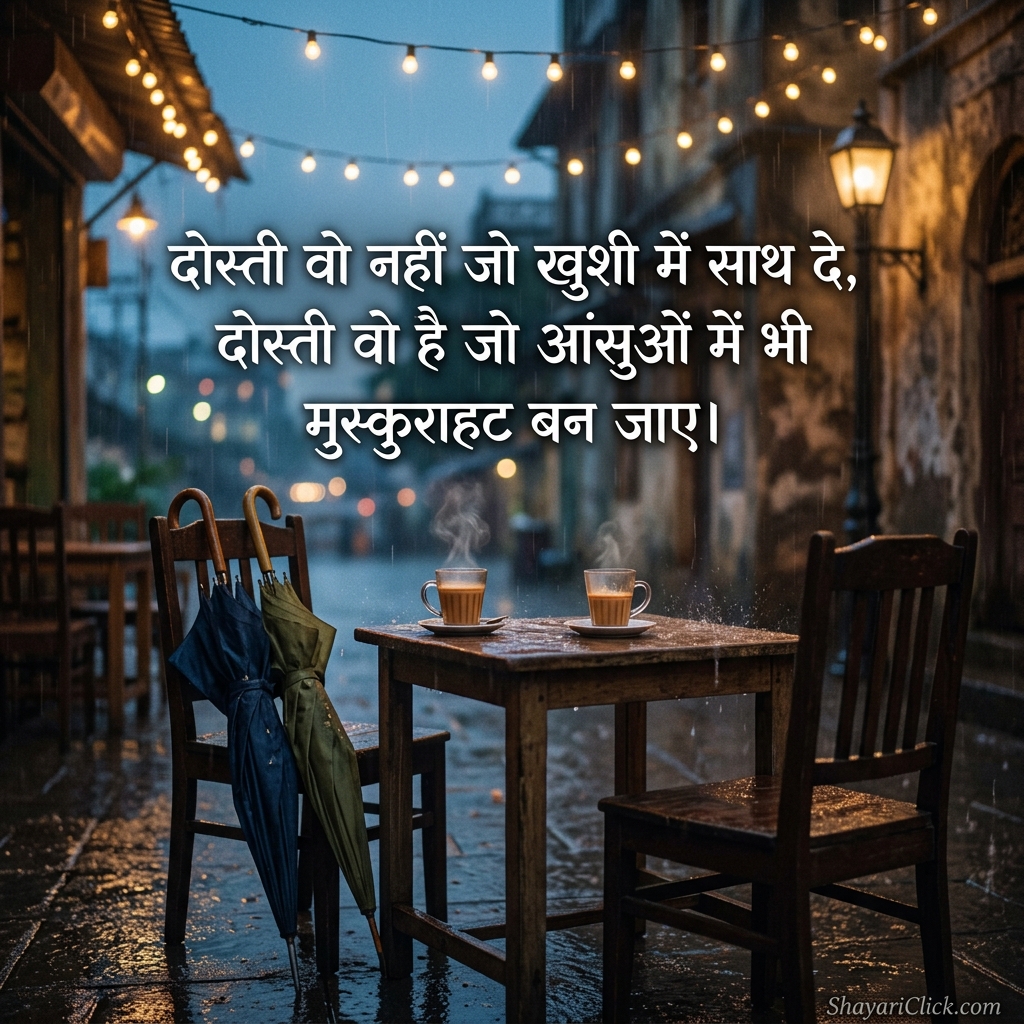 Jigri Dost Shayari (करीबी दोस्तों के लिए बेहतरीन शायरी)