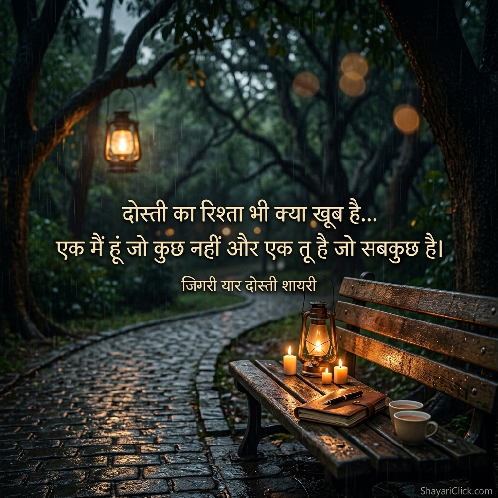 Jigri Yaar Dosti Poetry in Urdu (जिगरी यार दोस्ती की उर्दू कविता)