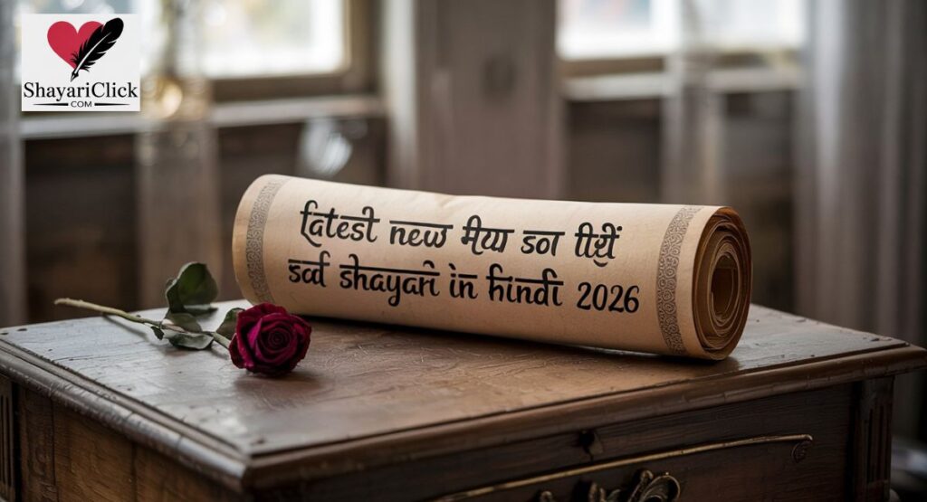 Latest New Sad Shayari in Hindi 2026