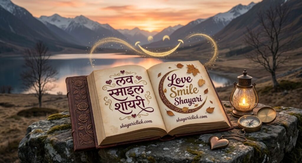 Love Smile Shayari (लव स्माइल शायरी)