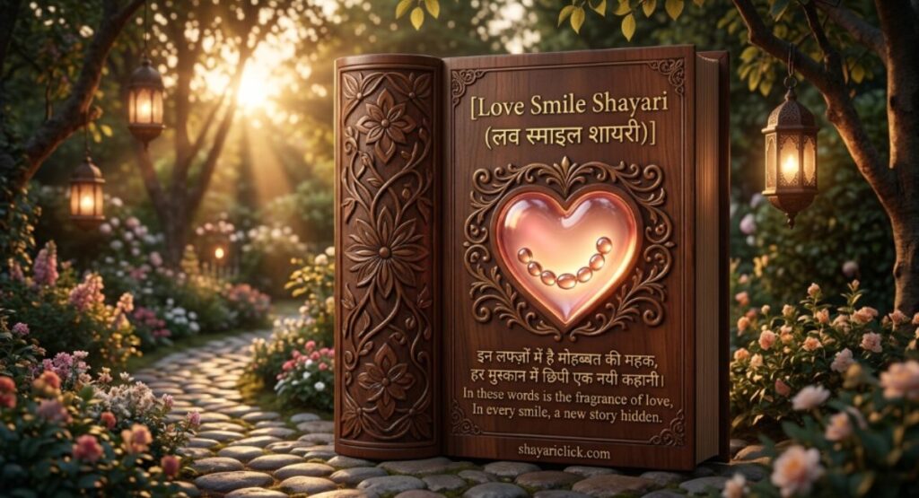 Love Smile Shayari (लव स्माइल शायरी)