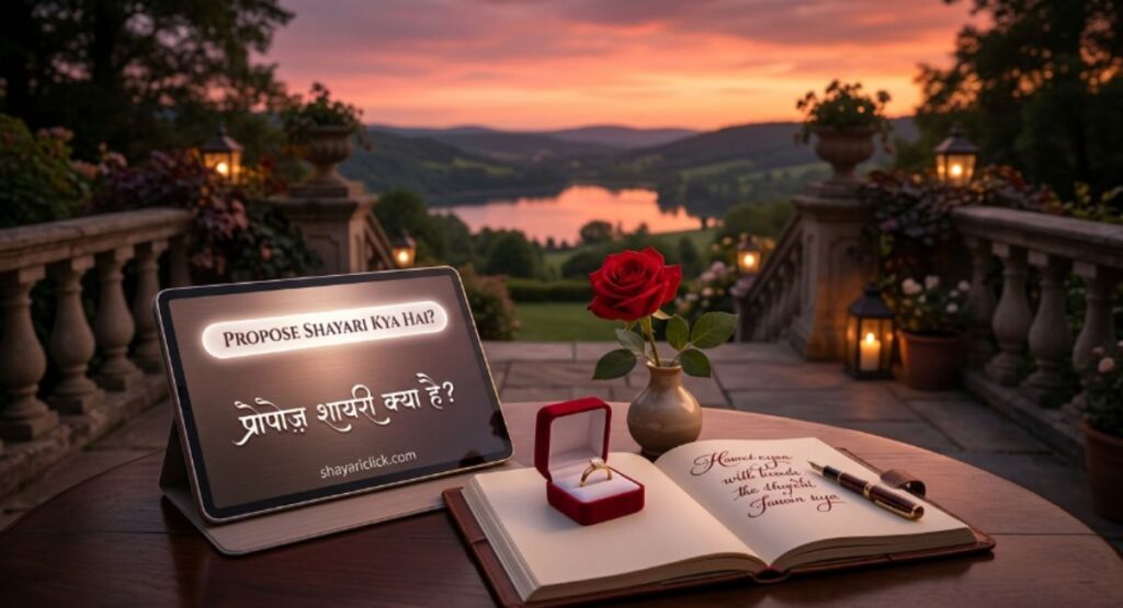 Propose Shayari Kya Hai?