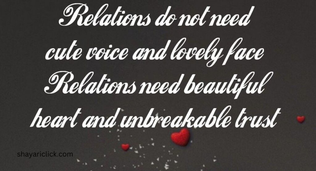 Shayari Showing Commitment & Forever Love