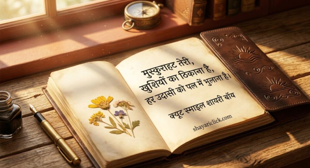 Smile Shayari for Boy (क्यूट स्माइल शायरी बॉय)