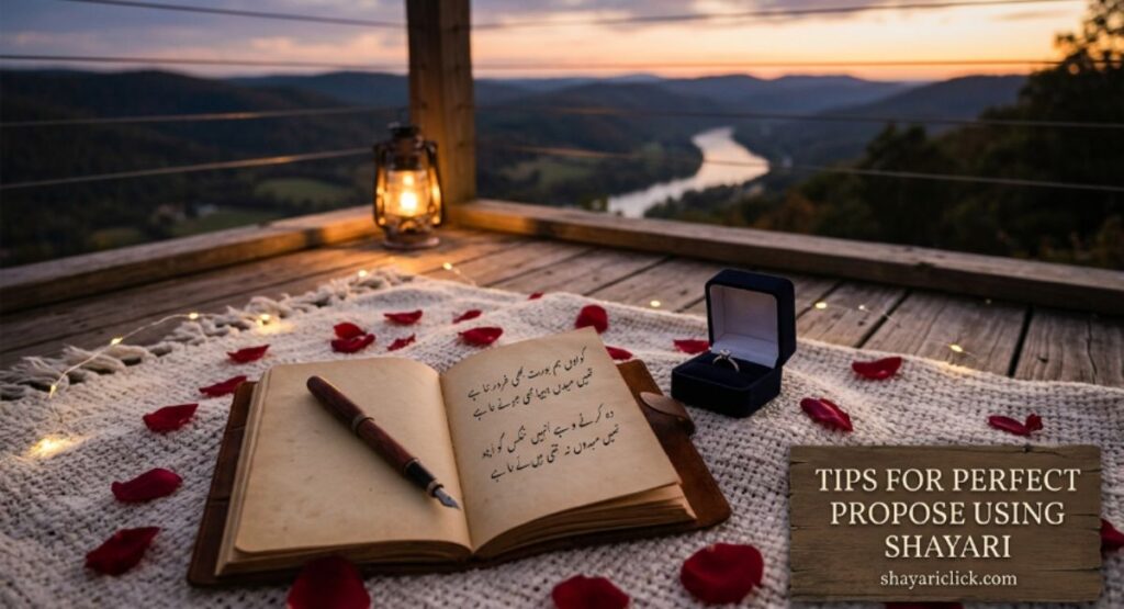 Tips for Perfect Propose Using Shayari