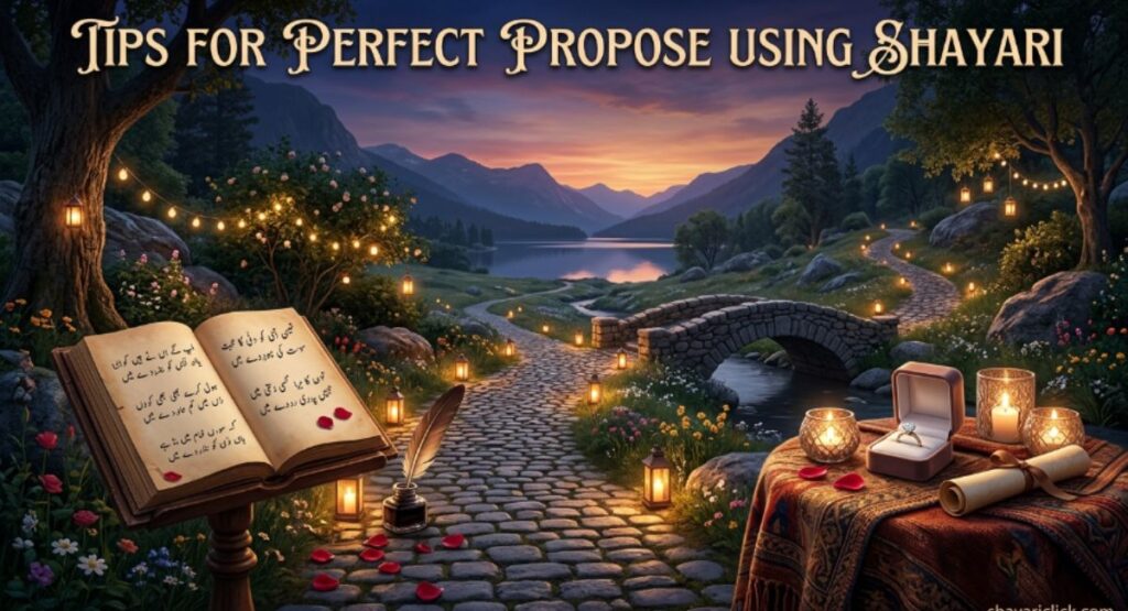 Tips for Perfect Propose Using Shayari