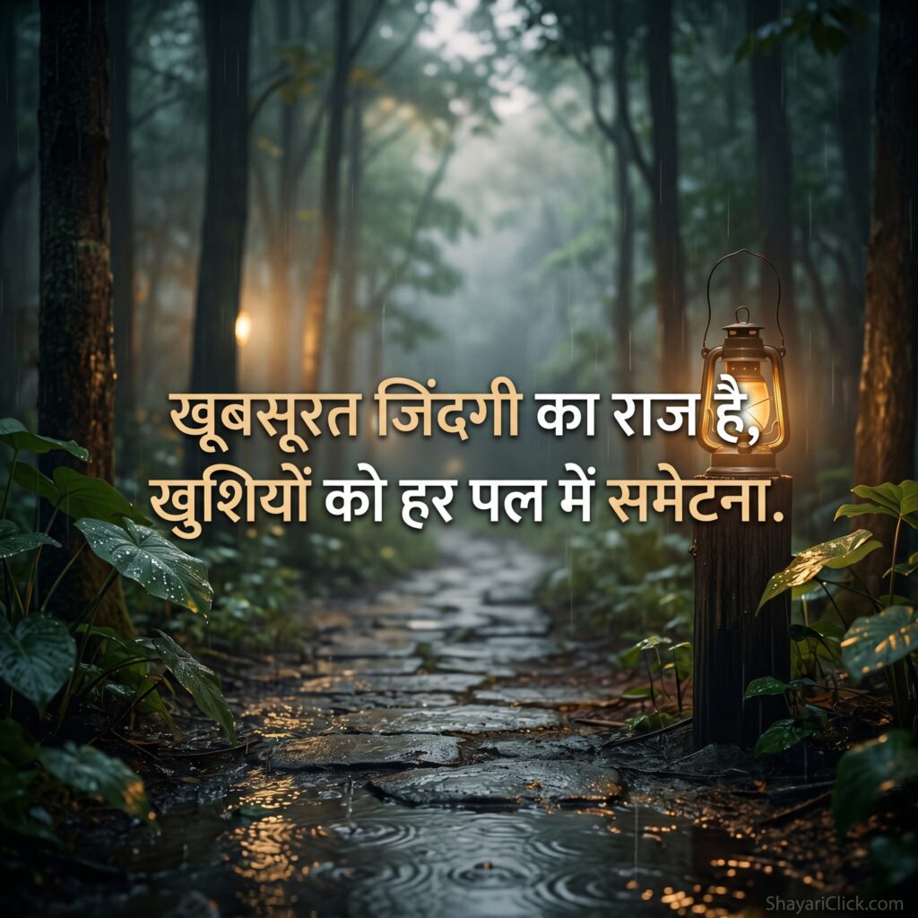 खूबसूरत जिंदगी शायरी