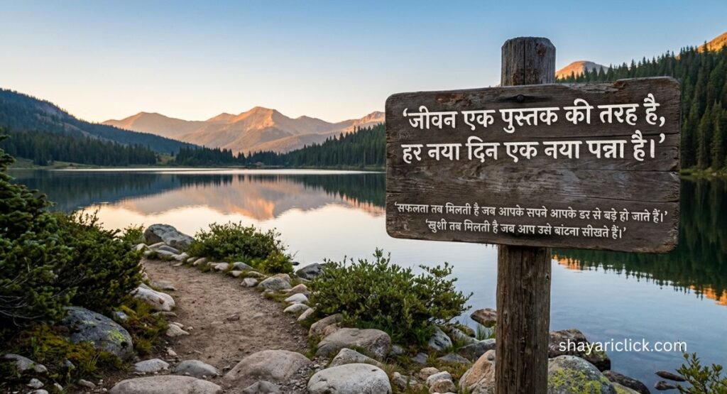 जीवन पर प्रेरणादायक सुविचार (Life Quotes)