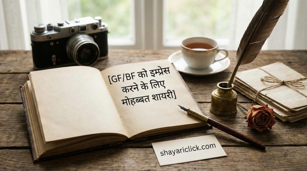 तेरी मोहब्बत शायरी (Romantic Shayari for Lover)