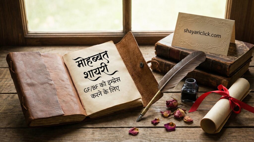 तेरी मोहब्बत शायरी (Romantic Shayari for Lover)