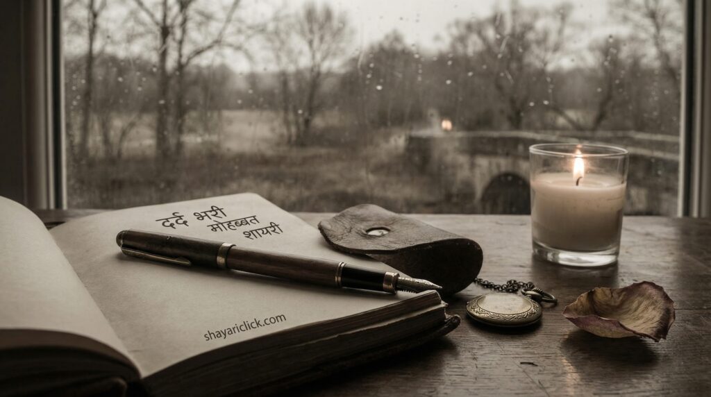 दर्द भरी मोहब्बत शायरी (Sad Love Shayari)