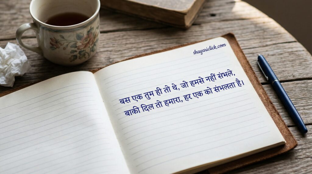 2 Line Breakup Shayari (2 लाइन ब्रेकअप शायरी)