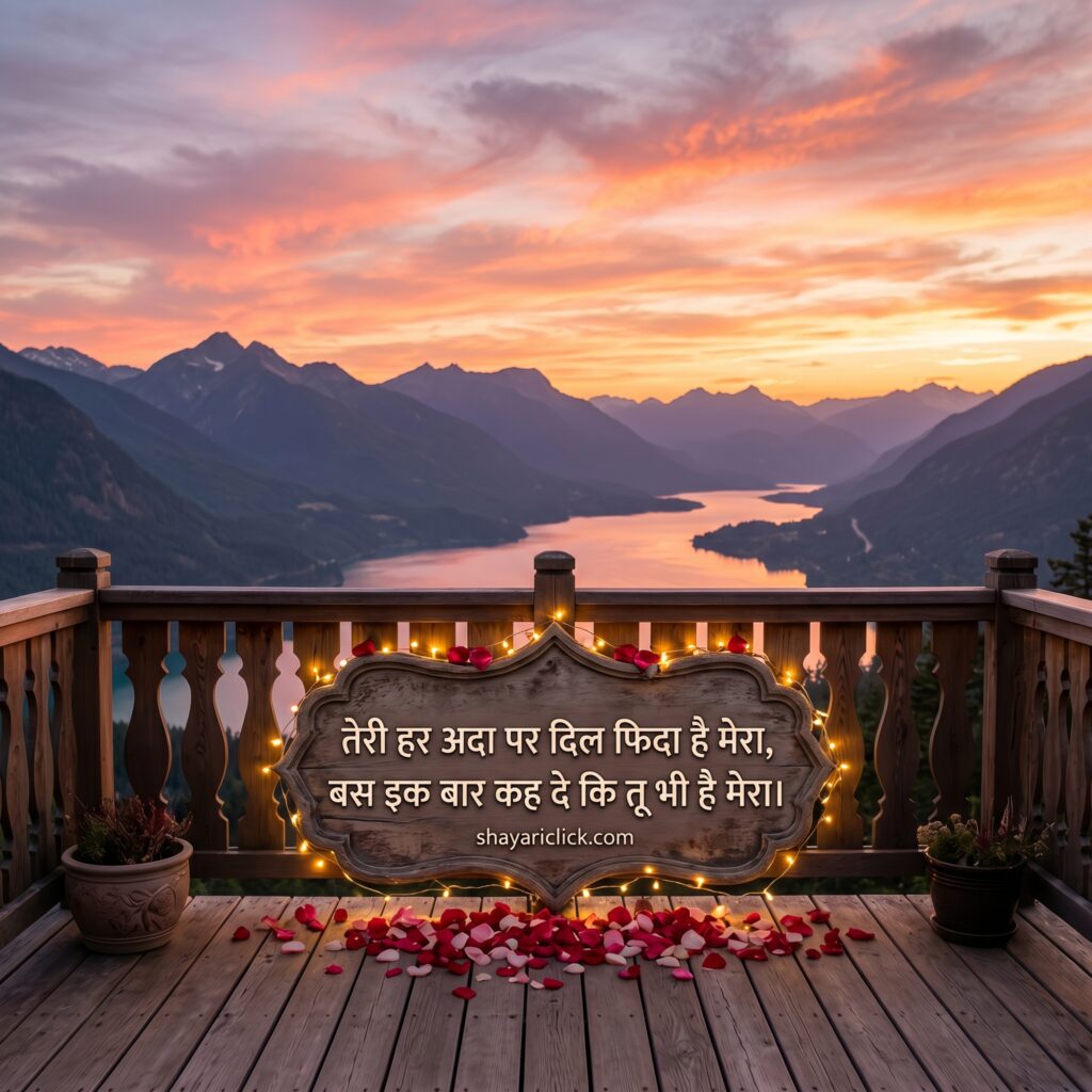 2 Line Propose Shayari in Hindi