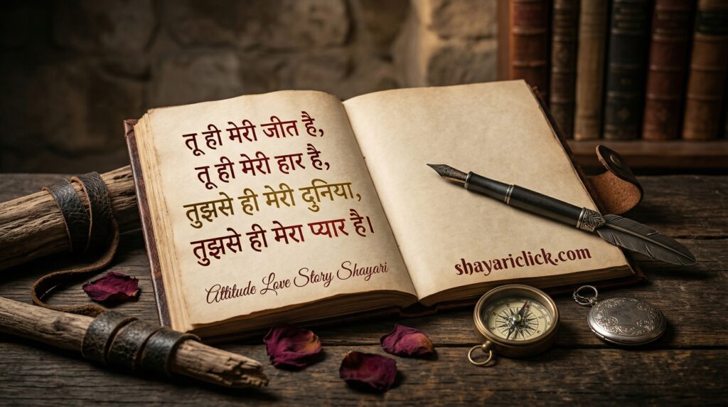 Attitude Love Story Shayari