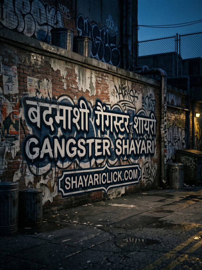 badmashi gangster shayari