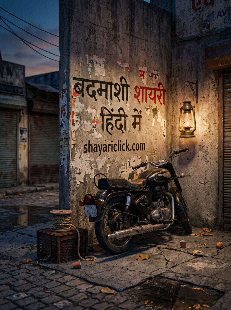 badmashi shayari in hindi