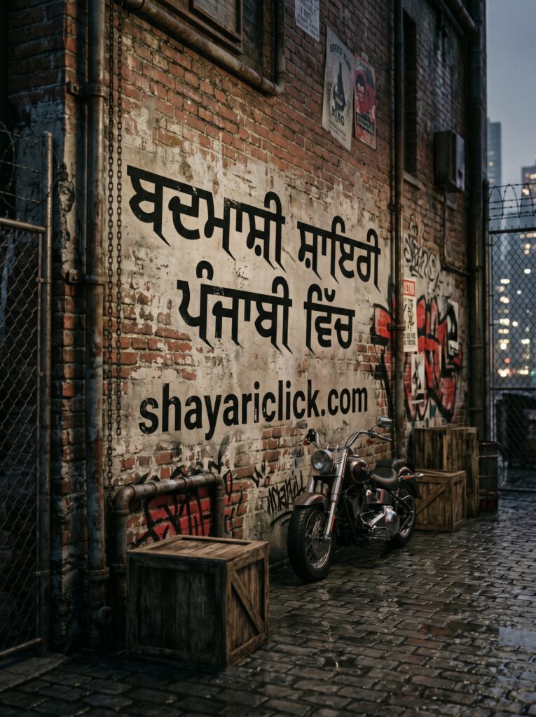 badmashi shayari in punjabi