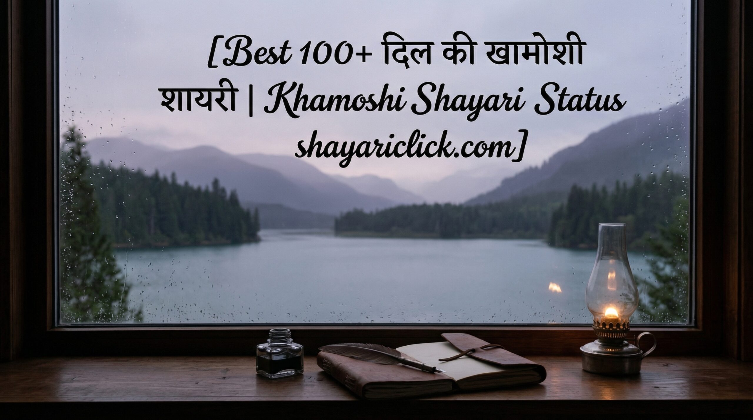 Best 100+ दिल की खामोशी शायरी Khamoshi Shayari Status