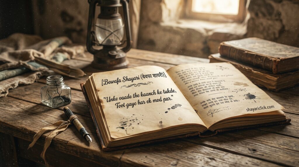 Bewafa Shayari (बेवफा शायरी)