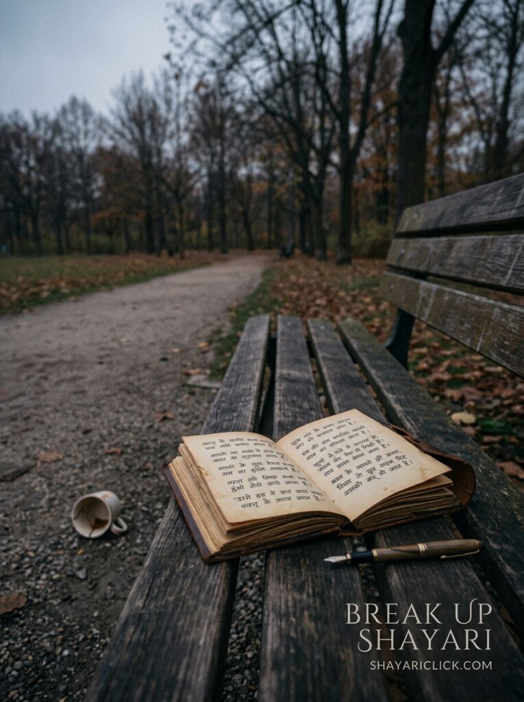 break up shayari