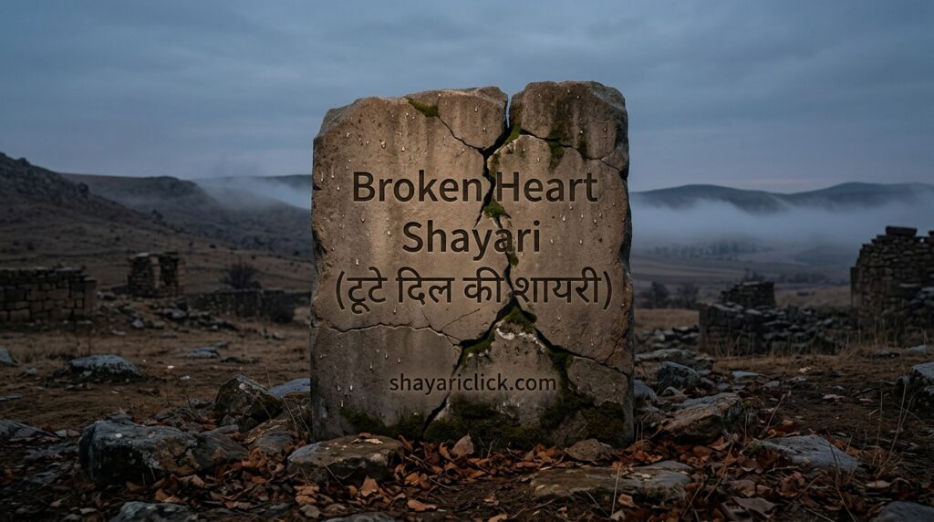 Broken Heart Shayari (टूटे दिल की शायरी)
