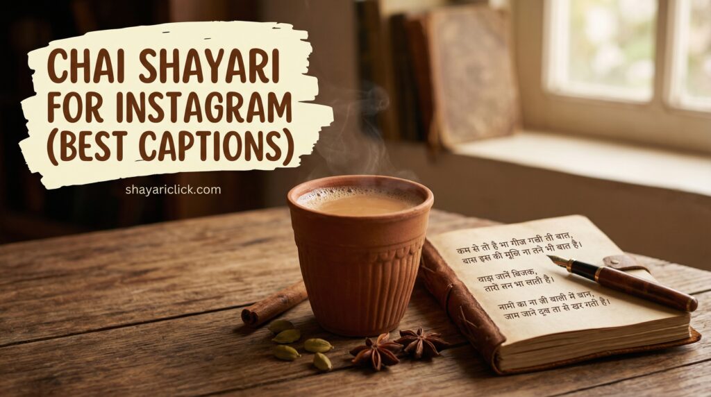 Chai Shayari for Instagram (Best Captions)