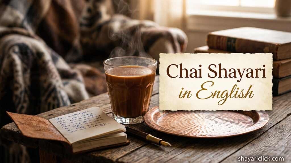 Chai Shayari in English