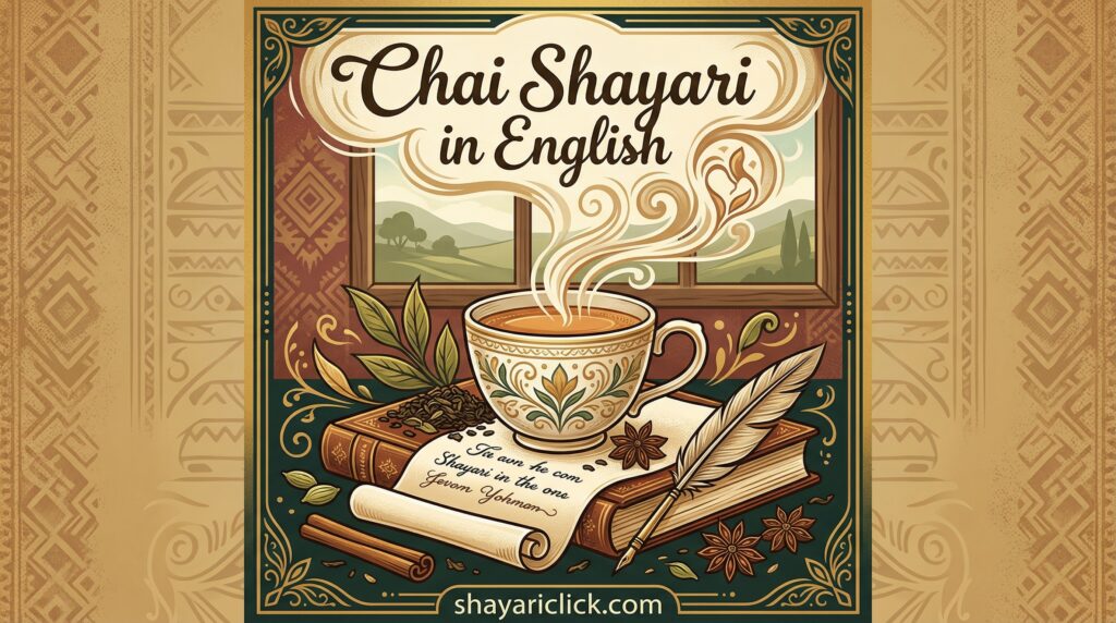 Chai Shayari in English