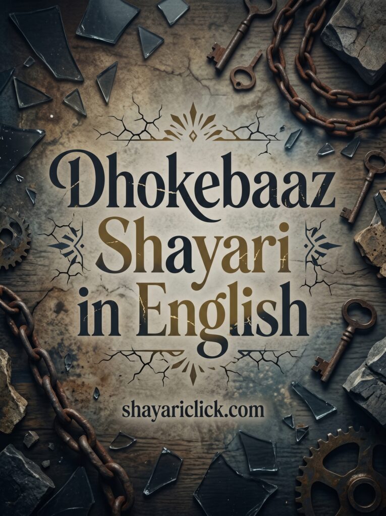 Dhokebaaz Shayari in English