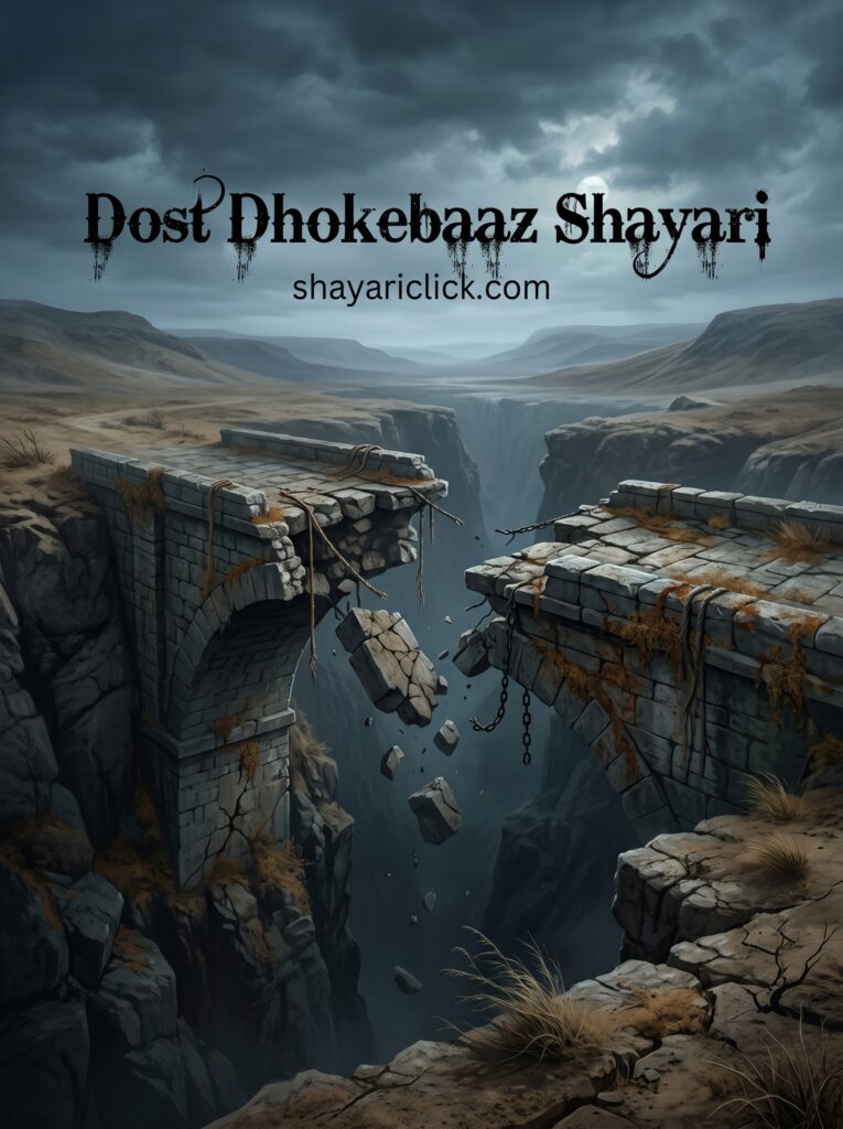 Dost Dhokebaaz Shayari