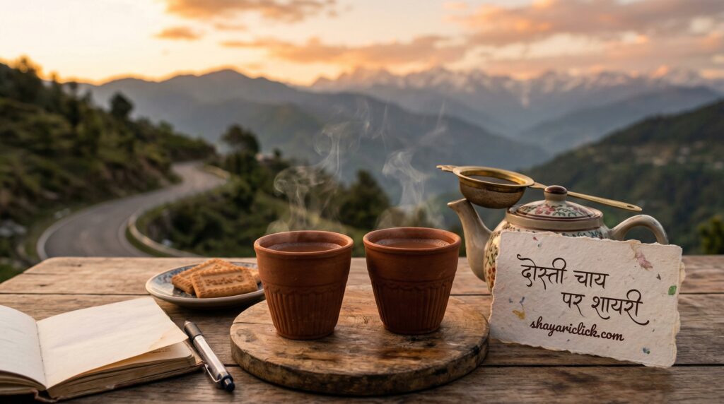 Dosti Chai Shayari (दोस्ती चाय पर शायरी)