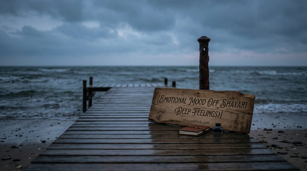 Emotional Mood Off Shayari (Deep Feelings)