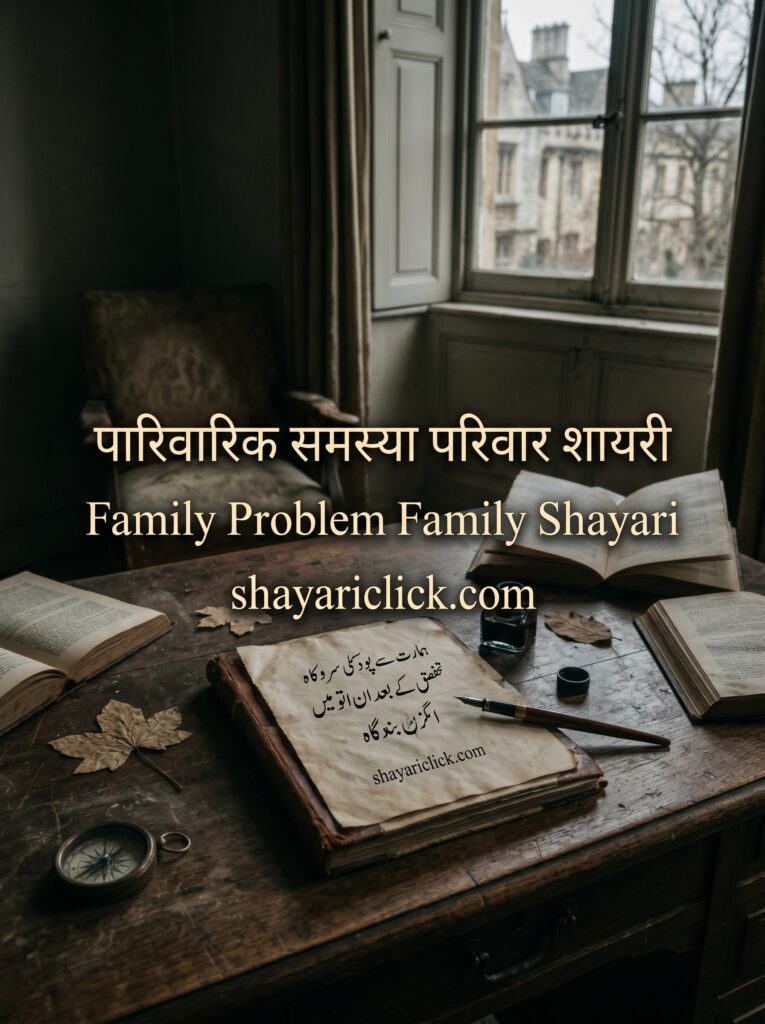 Family Problem Family Shayari