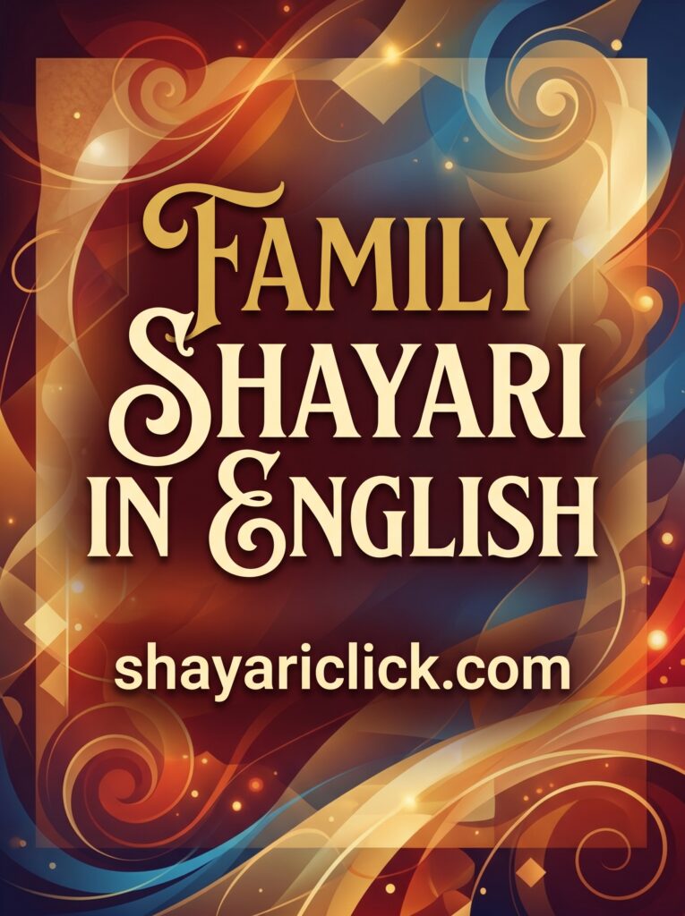 Family Shayari in English