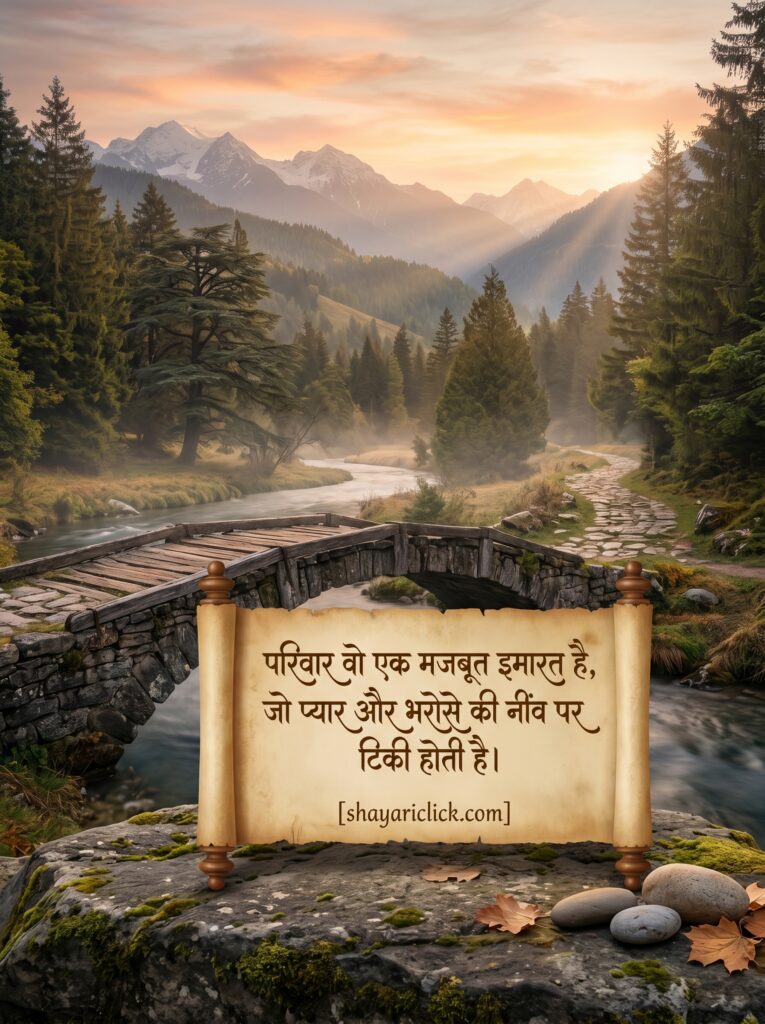 Family Shayari in Hindi