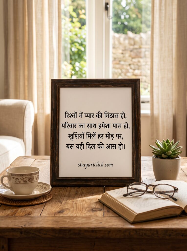 Family Shayari in Hindi