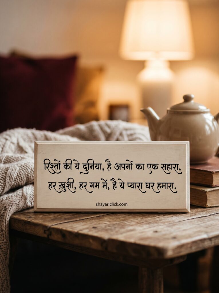 Family Shayari in Hindi 2 Line