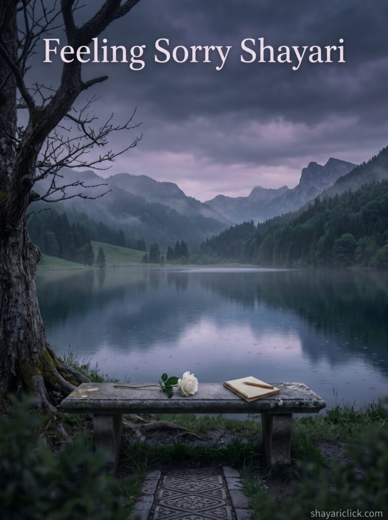 Feeling Sorry Shayari