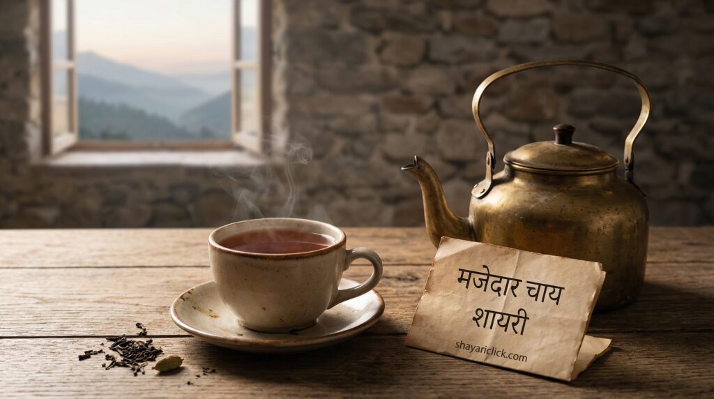Funny Chai Shayari (मजेदार चाय शायरी)