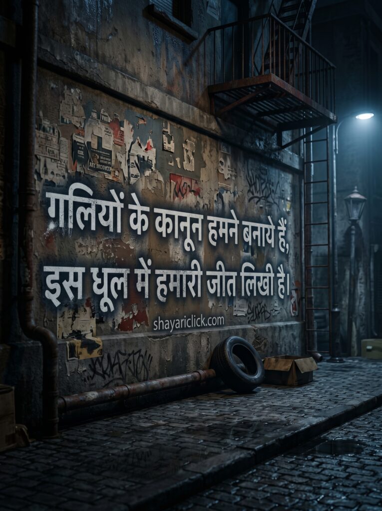 gangster shayari 2 line