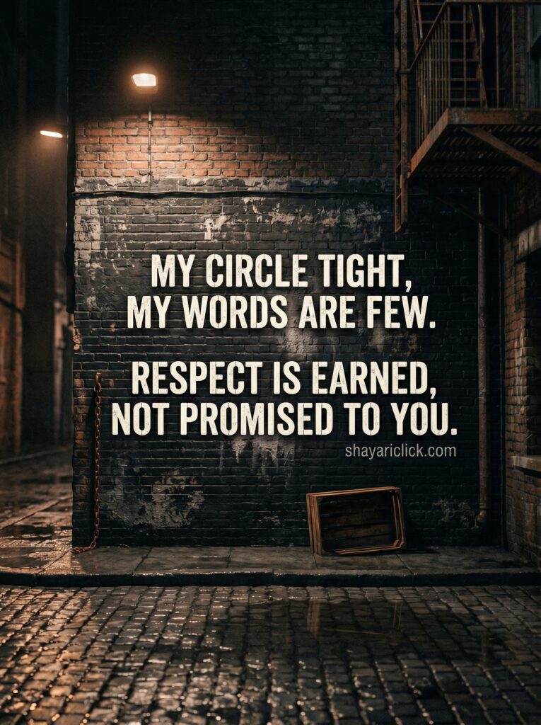 gangster shayari 2 line english