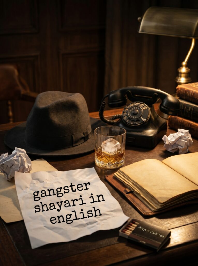 gangster shayari in english