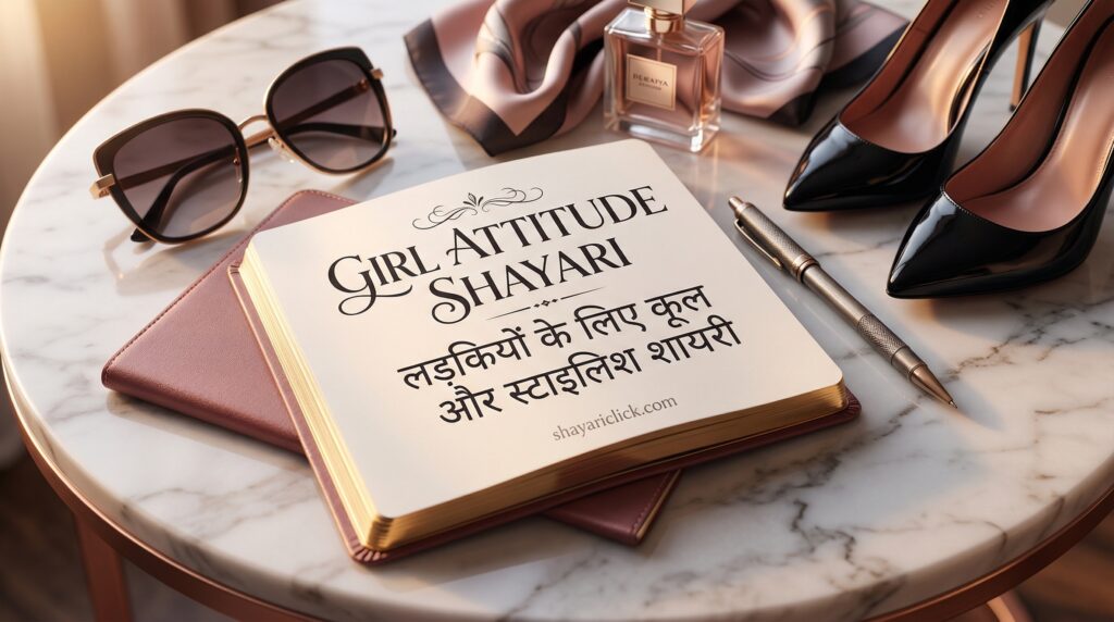 Girl Attitude Shayari – लड़कियों के लिए कूल और स्टाइलिश शायरी