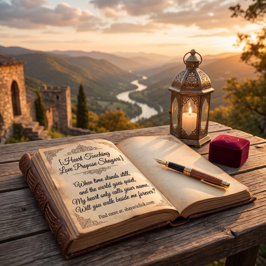Heart Touching Love Propose Shayari